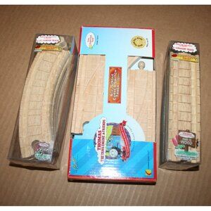 Vtg. (3) Thomas The Train & Friends Track Switch/ 4 Curved / 4 Stright 1990s LOT